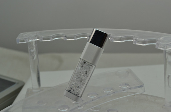 Кристаллическая вспышка УСБ кристаллического стекла логотипа 8ГБ ОЭМ привода 8гб/ручки УСБ грифеля изготовленная на заказ управляет