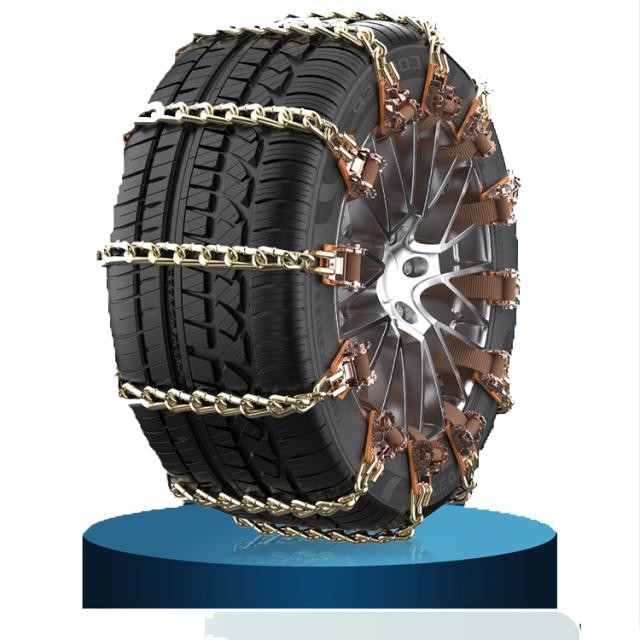 Durable New Style Universal Anti-Skid Snow Chains Exterior Accessories with Coarse Manganese Steel