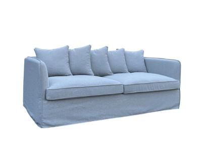 Feather Padded Cushion Removable Cover Sofa 3 Seater Sofa With Removable Covers