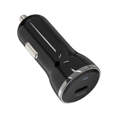Over Current Protection DC9V 2A Rapid Phone Charger 20W USB C Car Charger