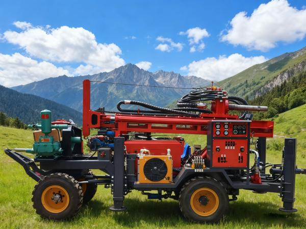 Efficient Water Well Rotary Drilling Machine 200 Meters Depth