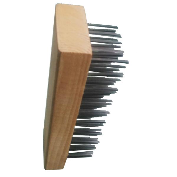 As escovas de fio de aço inoxidável de limpeza de lustro do metal removem a oxidação