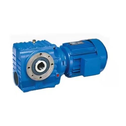 SAF47 Series Flange Intelligent Transmission Hollow Shaft Worm Gearbox Helical Worm Gear Reducer