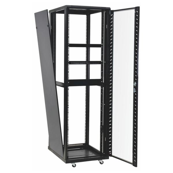 42u 37u Perforated Door Network Equipment Rack Floor Standing Data Center Cabinet