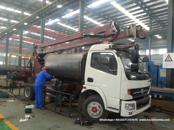Truck Mounted 16m Aerial Work Platforms woith Water tanker High Performance Whtsp:+8615271357675