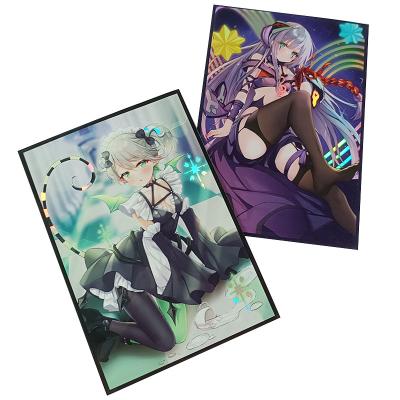 Reusable Printed Custom Art Card Sleeves Plastic Waterproof And Wear-Resistant Card Sleeve
