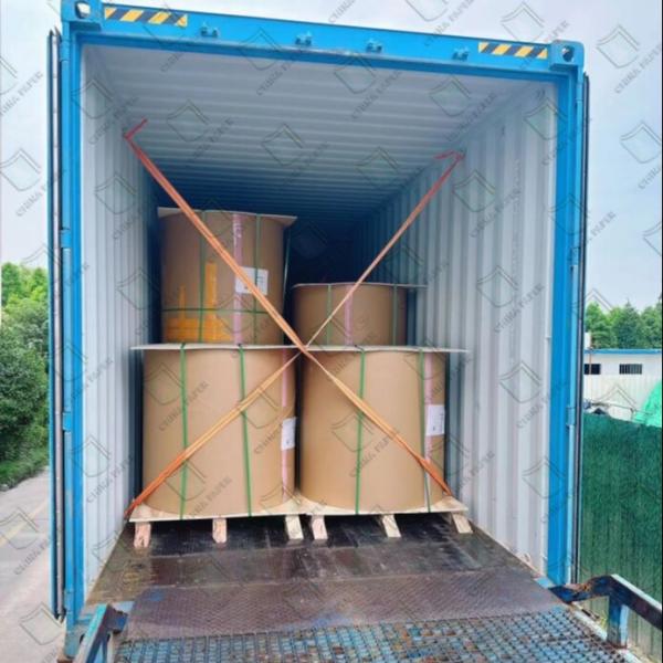 Papel cinzento laminado reciclado, plano, de uma só vez