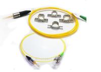 diodo láser FC de 1550nm 2.5G DFB/coleta coaxial SM 9 /125um de la fibra óptica de APC