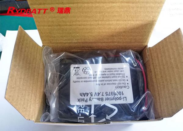 1005975 2S1P Li Polymer Battery Pack / 7.4V 5.4Ah PCM Lithium Ion Polymer Cell
