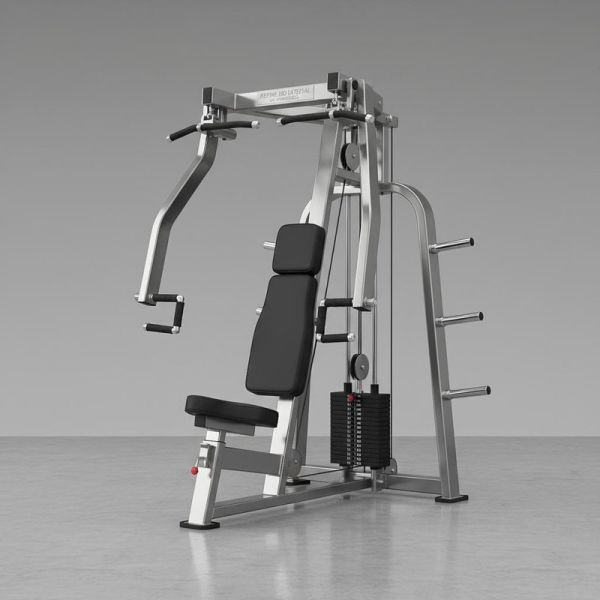 Refined Iso Lateral Wide Angle Chest Press U+H1008 Proven Iso Lateral Commercial