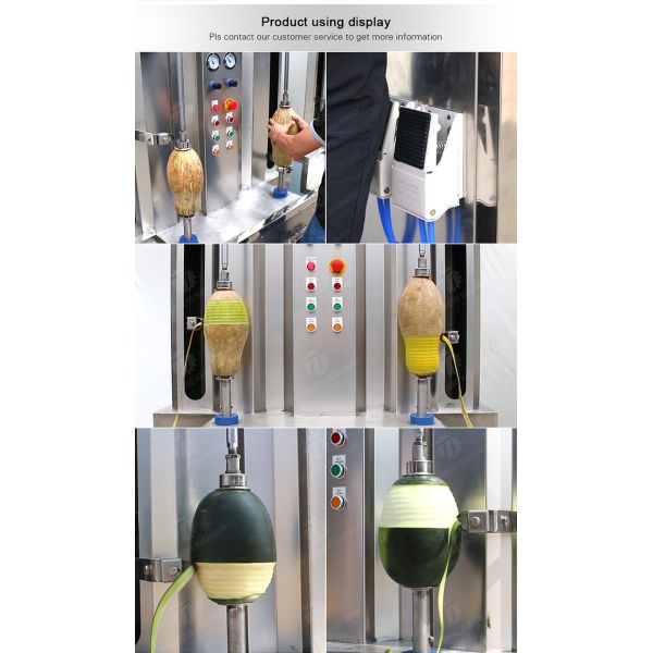 1.5KW 300KG Stainless steel commercial fruit peel machine Multi-functional fruit peel machine