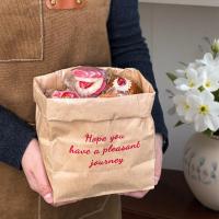 Bolsas de pan Kraft a prueba de aceite bolsas de pan Kraft a prueba de agua personalizadas