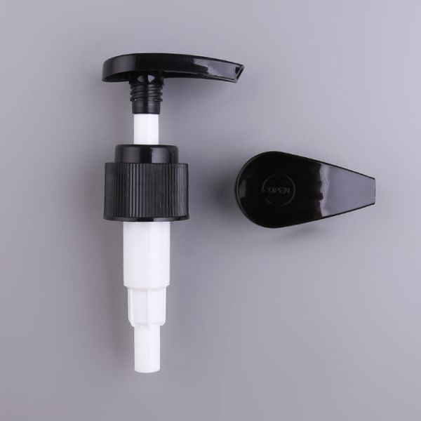 Пошученный над насос лосьона винта чернит 24/410 материалов PP дозировки 4cc пластиковых