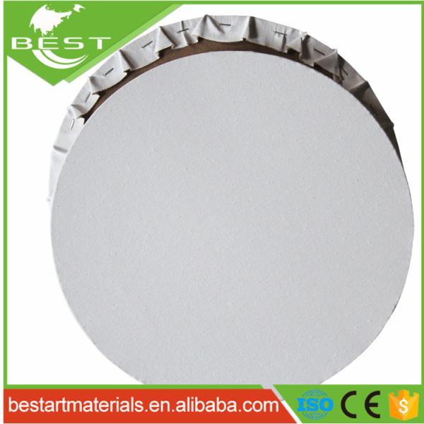 MDF Oval Stretched Cotton Canvas 20x30cm for Painting