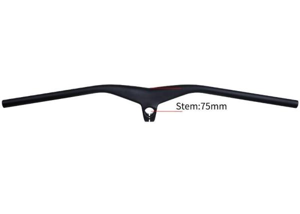 BXT Carbon Road Bike Handlebar T1000 Mountain Bike Integrated Stem Handlebar MTB