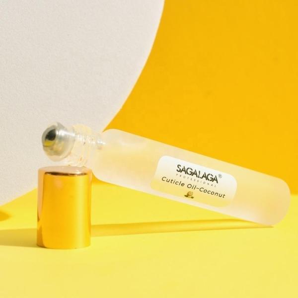 L'huile de cuticule de stylo à rouleaux naturelle revitalisante pour les ongles pour la peau endommagée et les ongles fins sans cruauté 10 ml Logo personnalisé