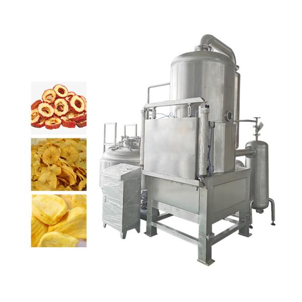Vacuum Fryer For Mushroom Vacuum Vapor Frying Machine Vacuum Fryer 200Kg/H Sweet Potato