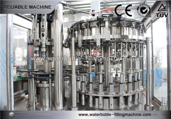Milk / Tea / Water Filler Machine Semi Automatic 3 In 1 CSD Filling Line