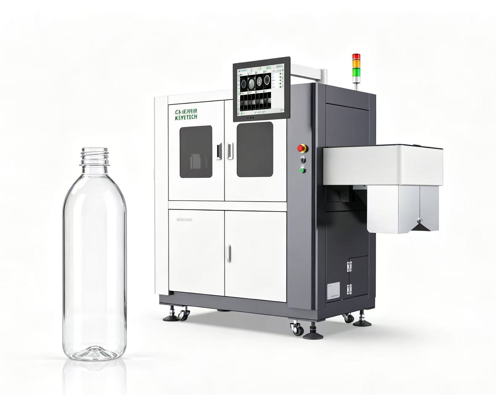 KEYETECH Full Automatic AI Vision Empty Bottle Inspection Machine With AI