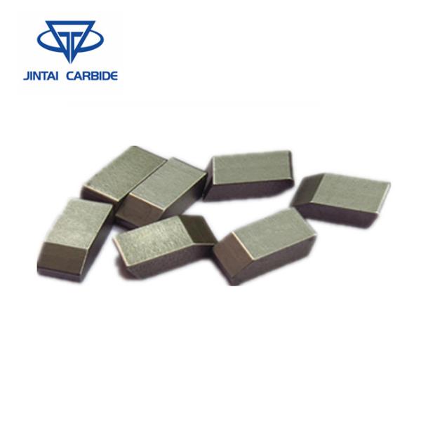 Steel Cold Cut Tungsten Carbide Saw Tips , No Coating Circular Saw Blade Cutting Tips