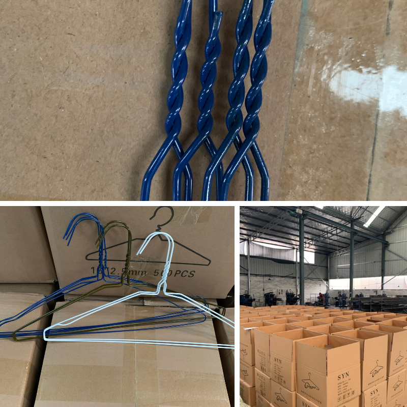 16 Inch 13.5gauge Metal Dry Cleaner Hanger For Winter Heavier Clothing