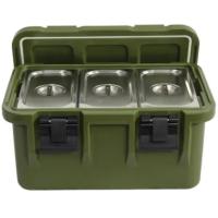 Porteur de casserole alimentaire empilable tout en un chargement supérieur 30L Équipement hôtelier-restaurant
