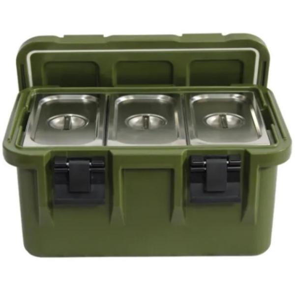 Stackable Food Pan Carrier All In One Top Loading  30L Hotel Restaurant Equipment