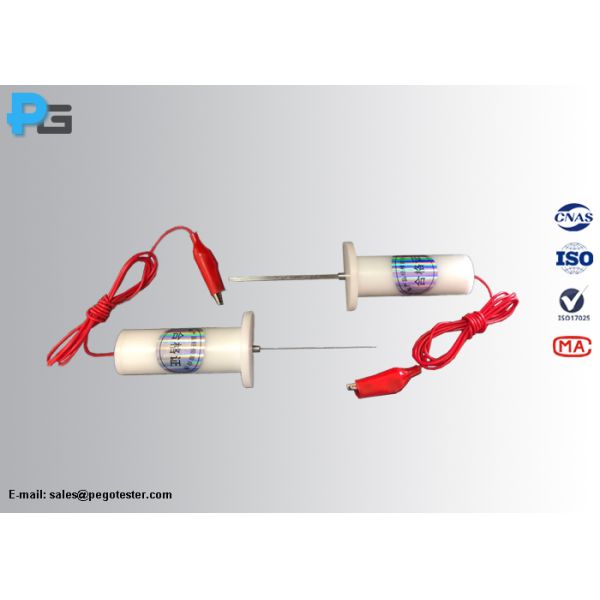 Датчики теста нейлона IEC60884-1 20N металла зондируют провод 3mm