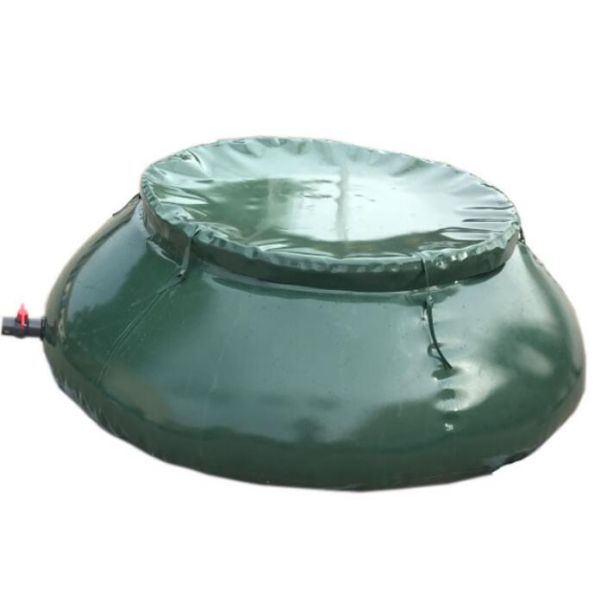 Réservoir d'eau d'oignon en bâche en PVC autoportant pour le stockage de l'eau de pluie
