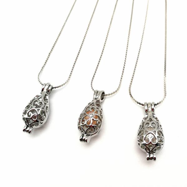 Oyster Pearl Cage Bead Cage Essential Oil Diffuser Locket Pendant Jewelry Making