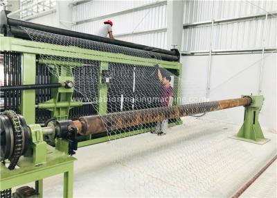 O tipo horizontal máquina três da caixa de Gabion torce o corredor liso para gaiolas da galinha