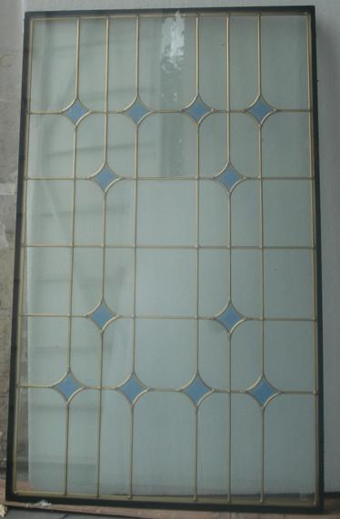 low price  decorative glass panel for windows /doors