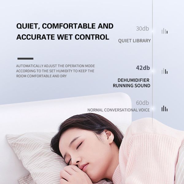 Mini Dehumidifiers Semiconductor Refrigeration Portable Quiet Air Humidity Dryer