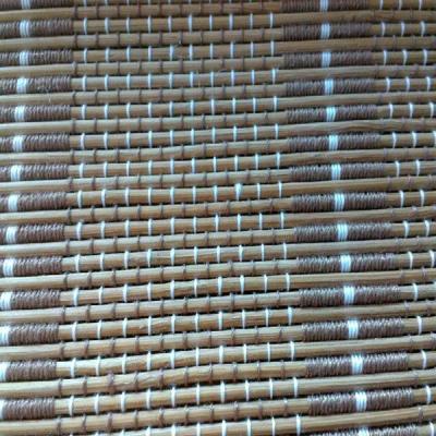 Functional Outdoor Matchstick Roll Up Blinds Roman Style Insect Resistant
