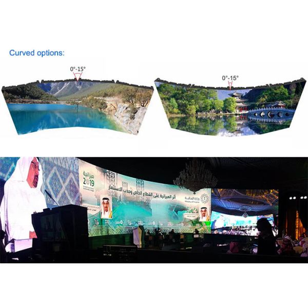 Stage Hire Indoor LED Display Screen 3840Hz Audio Visual LED Wall with CE