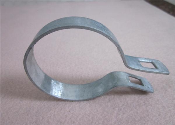 OEM 75mm 2-3/8'' Chain Link Brace Band On Round Post