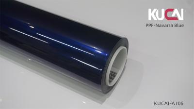 Navarra Cor Azul Carro Ppf Film Roll, Veículo Pintura Proteção de Film Resistente ao Envelhecimento