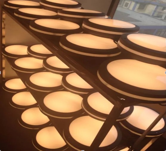 85 - 265V High Lumen Surface Mounted LED Lights Dimmable Cool White CRI 80 PF 0.9
