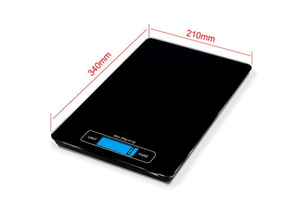 Max 20kg Kitchen Scale Digital Kitchen Food Weighing Scale Big Platform Kitchen Scale