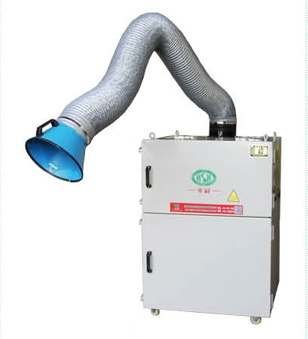 Small Mobile Restaurant Applicable Bag Filter Dust Collector with Core Pump Component