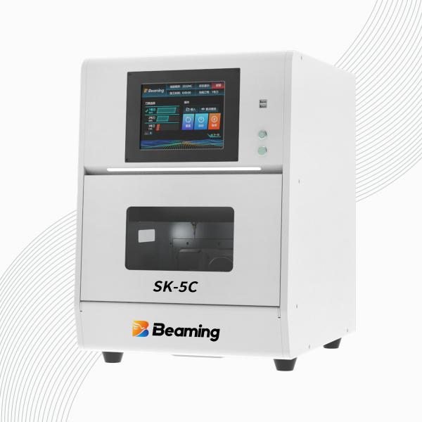 SK-5C CE Dental Milling Machine 6 Burs Cad Cam Milling Machine For Dental Fabrication 6 Burs
