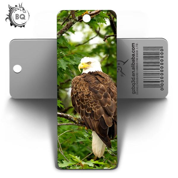 Birds Design 3D Lenticular Bookmark With Tassels Environmental 15.6X5.3cm