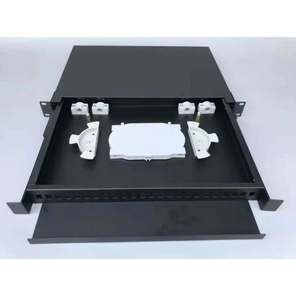 Telecom Communication Optical Fiber Terminal Box Fully Equipped with Mpo To Lc Cassette