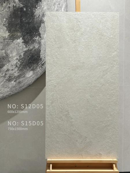 Beige Baby Face Porcelain Tiles 600x1200mm Indoor Wall Clay