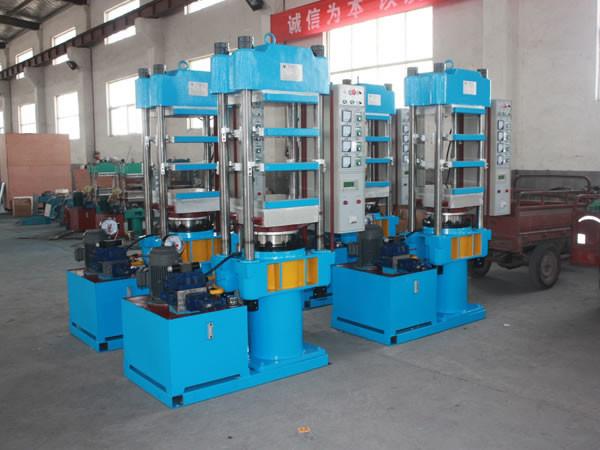 Automatic 380V Rubber Vulcanizing Machine Hydraulic Platen Rubber Seal Making Machine