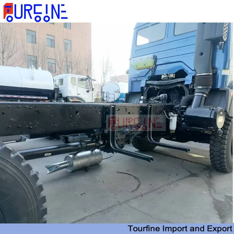 BEIBEN NG80 6X6 Heavy Duty Cargo Truck Chassis 30-40 Ton With 420HP Diesel Engine