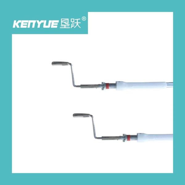 Ручка ручки для вращения больничной койки трубки, рукоятки створки нержавеющей стали под кроватью