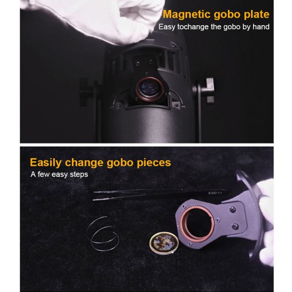 60w LED IP65 Waterproof Advertising Projection Lamp Outdoor Gobo Projector