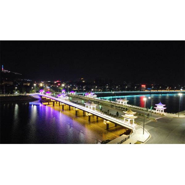 100W IP67 Waterproof SMD2835 LED Flood Light DMX512 Control System For Outdoor Lighting