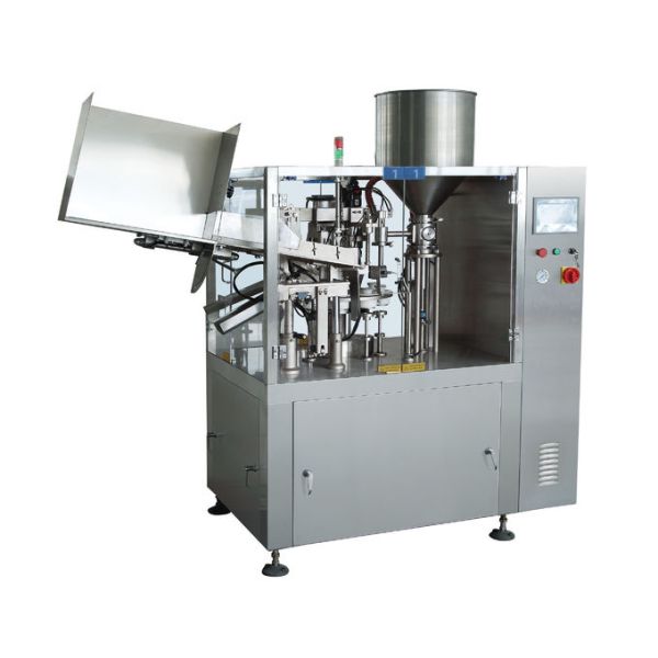 Automatic soft plastic tube filling and sealing machine aluminum cosmetic cream tube toothpaste tube filling machine